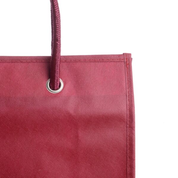 Shopper 30x35+13cm rosso TNT Stampa personalizzabile The Companies of James