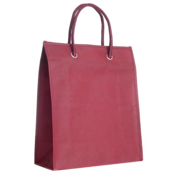 Shopper 30x35+13cm rosso TNT Stampa personalizzabile The Companies of James