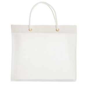 Shopper 40x35+15cm bianco TNT Stampa personalizzabile The Companies of James