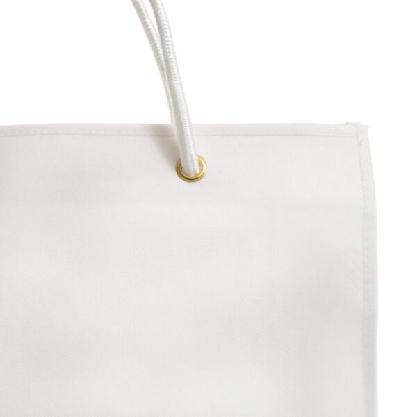 Shopper 40x35+15cm bianco TNT Stampa personalizzabile The Companies of James