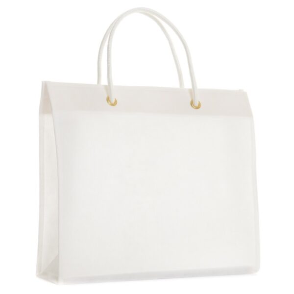 Shopper 40x35+15cm bianco TNT Stampa personalizzabile The Companies of James