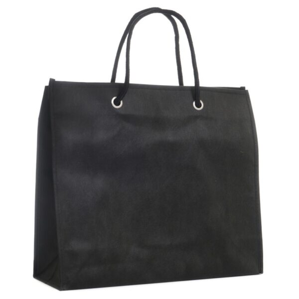 Shopper 40x35+15cm nero TNT Stampa personalizzabile The Companies of James