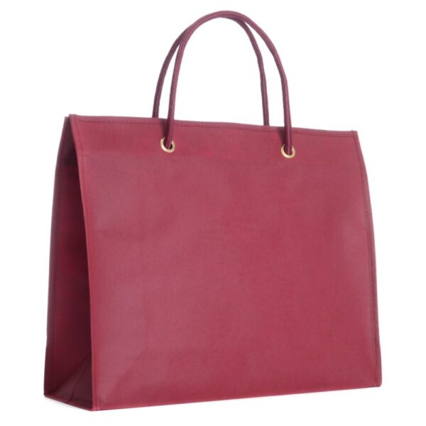 Shopper 30x35+13cm rosso TNT Stampa personalizzabile The Companies of James