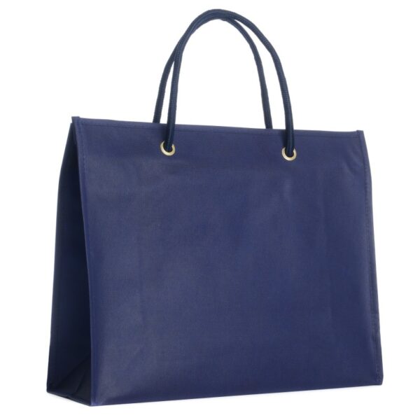 Shopper 40x35+15cm blue navy TNT Stampa personalizzabile The Companies of James