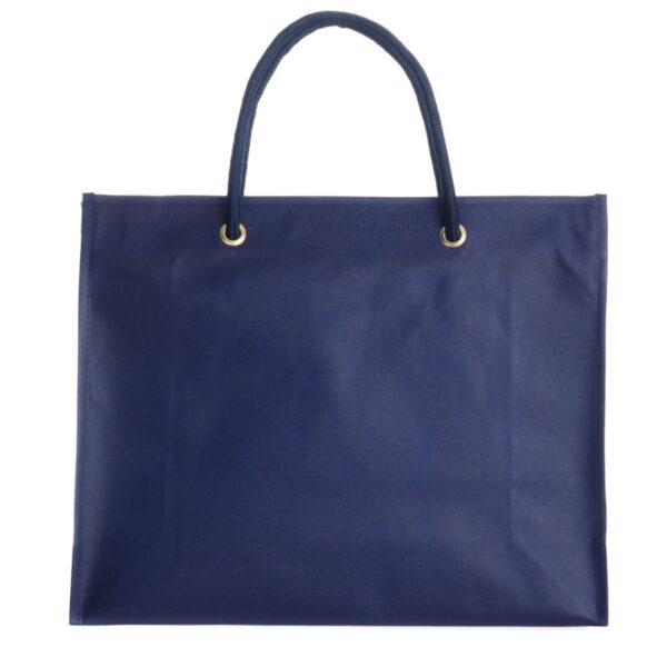 Shopper 40x35+15cm blue navy TNT Stampa personalizzabile The Companies of James