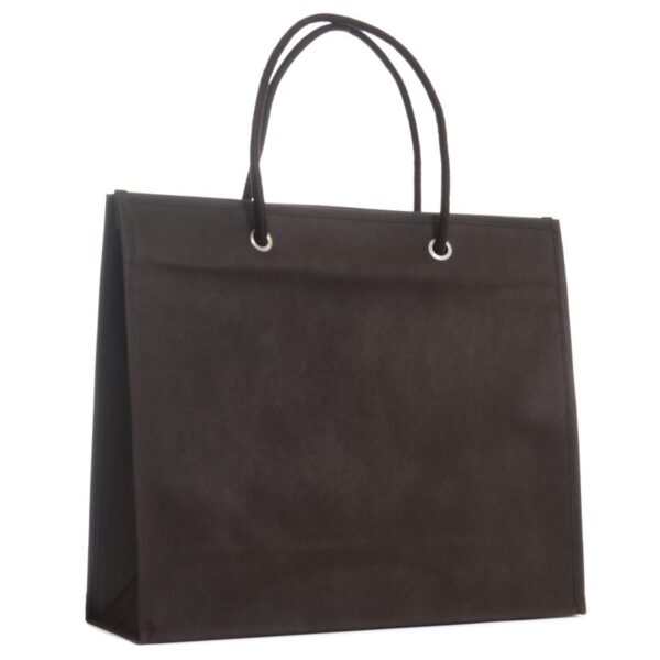 Shopper 40x35+15cm marrone TNT Stampa personalizzabile The Companies of James