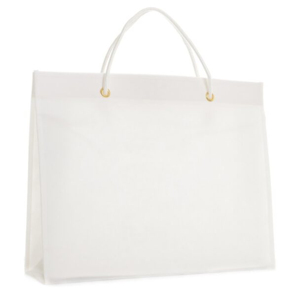 Shopper 55x45+15cm bianco TNT Stampa personalizzabile The Companies of James