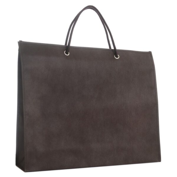 Shopper 55x45+15cm marrone TNT Stampa personalizzabile The Companies of James