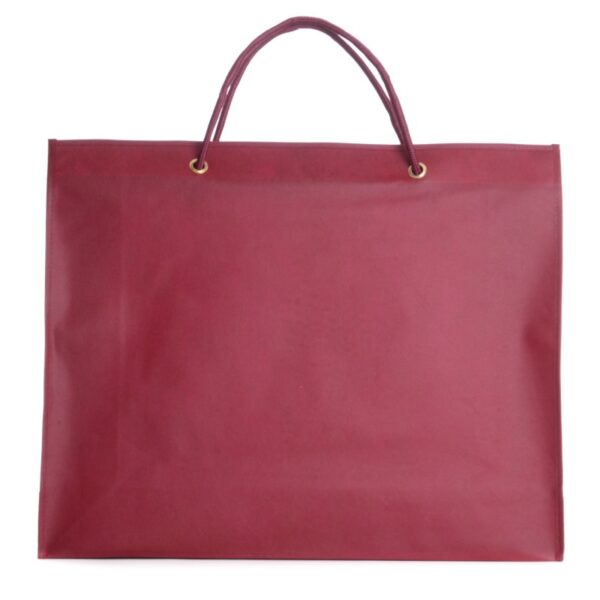 Shopper 58x48+17cm rosso amaranto TNT Stampa personalizzabile The Companies of James