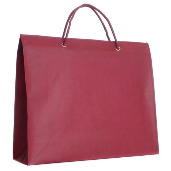 Shopper 58x48+17cm rosso amaranto TNT Stampa personalizzabile The Companies of James