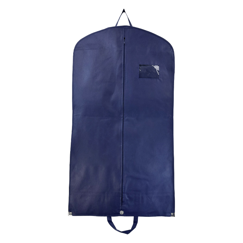 Copriabito TNT 60x110cm Sartoriale Accessoriato Blu Navy - immagine 2