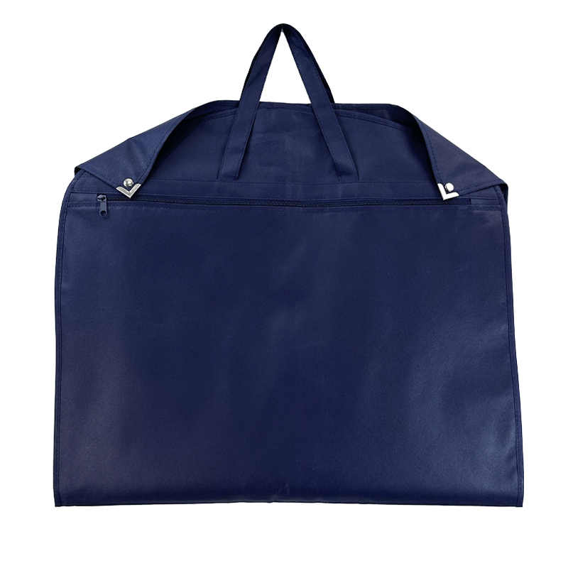 Copriabito TNT 60x110cm Sartoriale Accessoriato Blu Navy - immagine 3