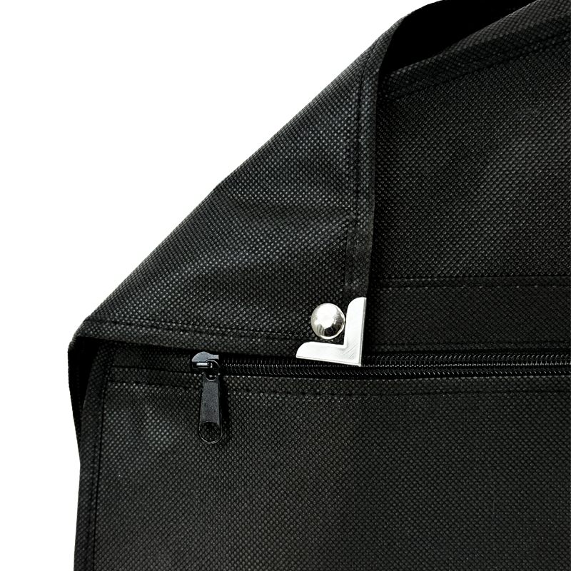 Copriabito TNT 60x110cm Sartoriale Accessoriato Nero - immagine 7