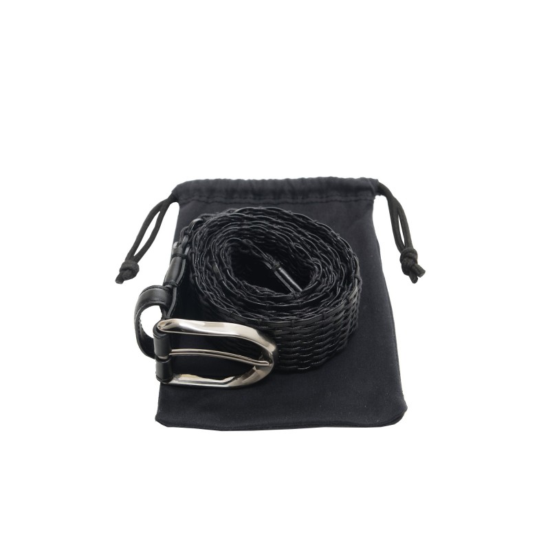 Sacchetto in microfibra nera 11x17cm - immagine 2