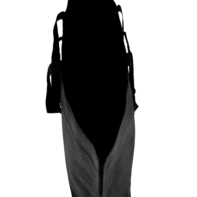 New Shopper in TNT Nero dimensioni 40x35+12cm - immagine 4