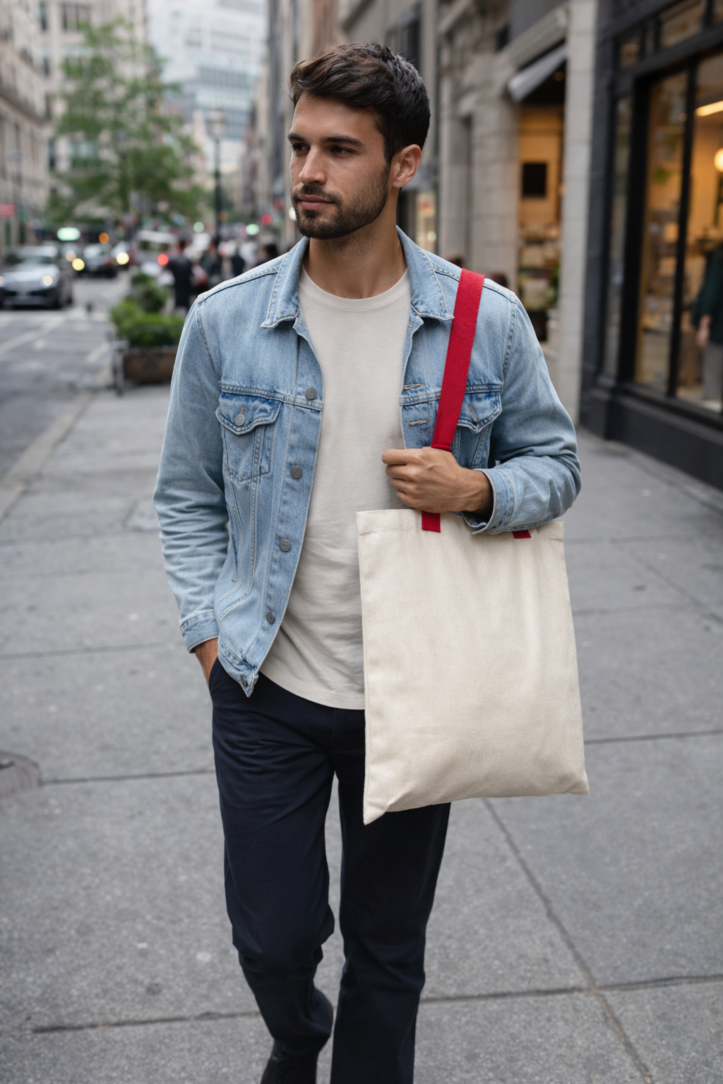 Shopper in Cotone 38x42cm - immagine 2